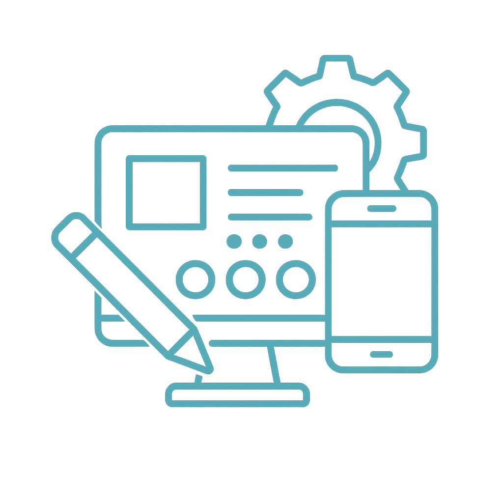 Darstellung SAP Fiori - Icon, dass Design von Benutzeroberflächen darstellt